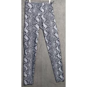 Elisabetta Rogiani Womens Leggings Size Small snake Pattern
